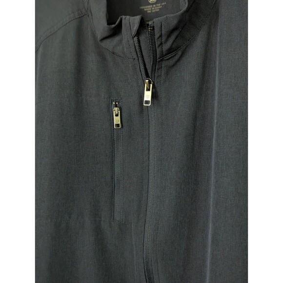 Graham Luxe Jacket Mens XL Navy Golf Windbreaker Lightweight Pockets - Picture 5 of 14
